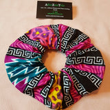 Lush Pink Scrunchies