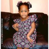 Afro Pink Baby Doll Dress