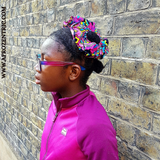 Pink Kandi Scrunchies