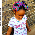 Pink Kandi Scrunchies
