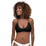 Fire Red Reversible  Bikini Top
