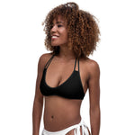 Fire Red Reversible  Bikini Top