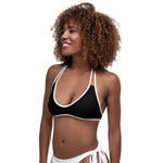 Fire Red Reversible  Bikini Top