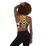 Kente Padded Sports Bra
