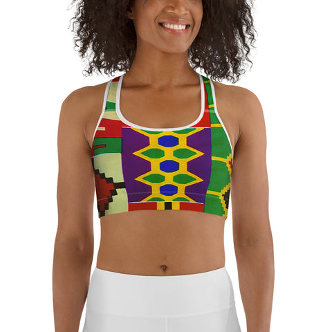 Kente Sports bra