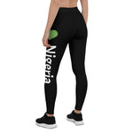 I Love Nigeria (Green) Leggings