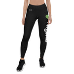I Love Nigeria (Green) Leggings