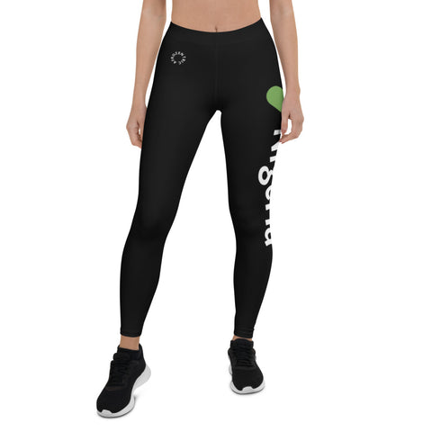 I Love Nigeria (Green) Leggings