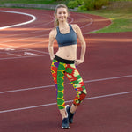 Kente Capri Leggings